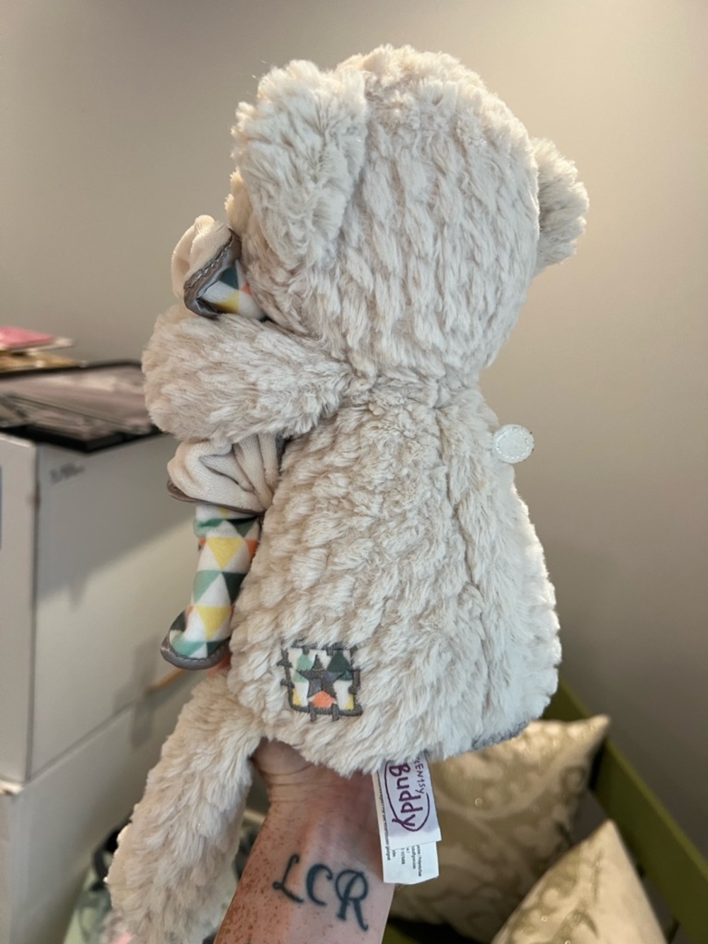 Scentsy Buddy Teddy Bear Stuffed Animal Like New - Picture 5 of 6